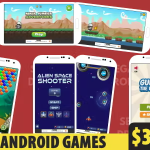 Bundle 4 android studio games with admob ads codermarket.png