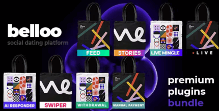 Bundle 8 premium plugins belloo complete social dating platform .png