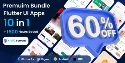 Bundlei 10 flutter app ui template figma included codermarket.png
