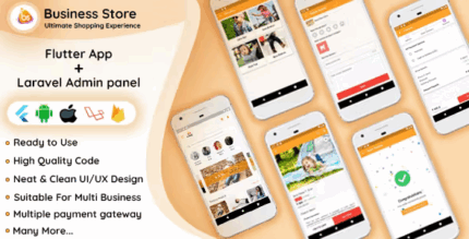 Business store b2c flutter ecommerce full mobile app with php laravel cms .png