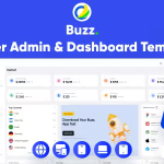 Buzz flutter admin panel flutter pwa flutter admin dashboard template .png