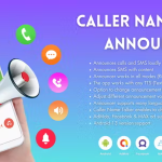 Caller name and sms announcer codermarket.png