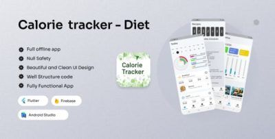 Calorie tracker weight loss flutter app codermarket.jpeg