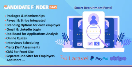 Candidate finder saas recruitment management and job portal codermarket.png