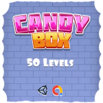 Candy box physics based puzzle mobile android game unity game admob .png