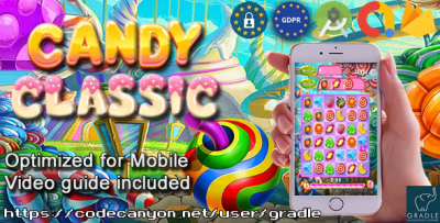 Candy classic admob gdpr android studio codermarket.png