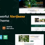 Canija marijuana cannabis dispensary wordpress theme codermarket.png