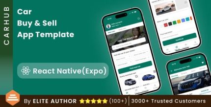 Car buy sell app template in react native carhub codermarket.jpeg