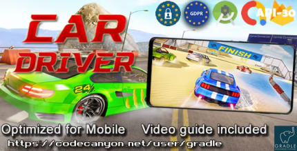Car driver admob gdpr android studio codermarket.png