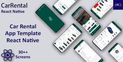 Car rental app template in react native carrental codermarket.png