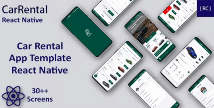 Car rental app template in react native carrental codermarket.png