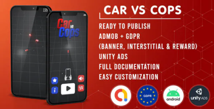 Car vs cops 3d admob gdpr unity ads codermarket.png