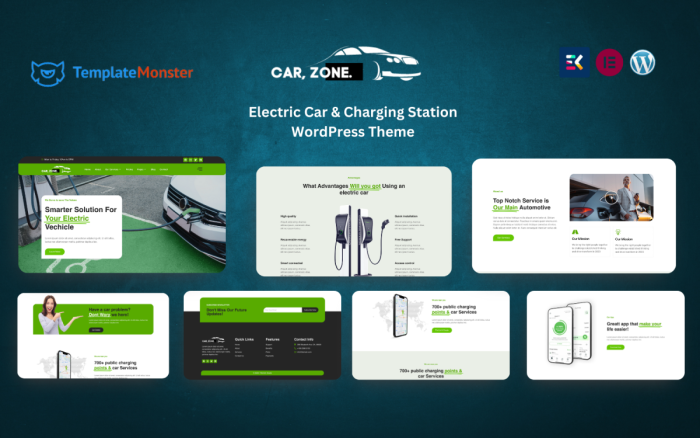 Car zone electric vehicle charging station wordpress theme.png
