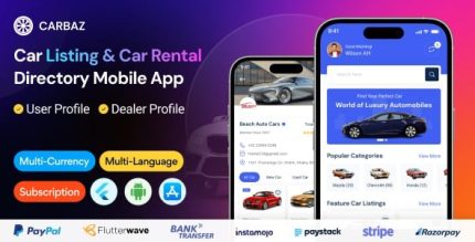 Carbaz car listing car rental directory flutter app codermarket.jpg