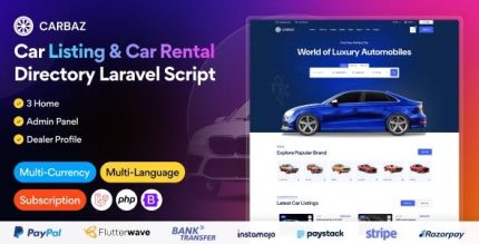 Carbaz car listing car rental directory laravel script codermarket.jpeg