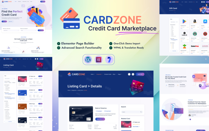 Cardzone credit card affiliate marketplace elementor woocommerce wordpress.png