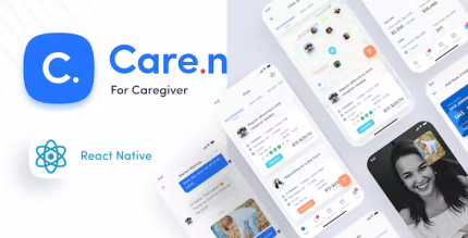 Caren for caregiver react native app template codermarket.png