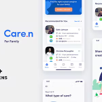 Caren for family react native app template codermarket.png