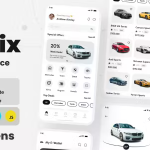 Carflix car marketplace react native cli ui kit codermarket.png