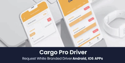 Cargo pro driver mobile application flutter codermarket.png