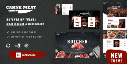 Carne butcher meat restaurant codermarket.png