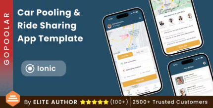 Carpooling app bike pooling app ride sharing app car sharing app ionic.jpg