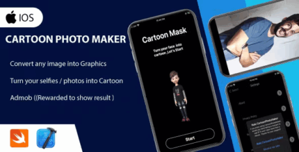 Cartoon photo maker ios source code codermarket.png