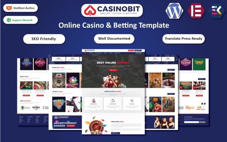Casino bit online casino betting wordpress elementor template.jpg