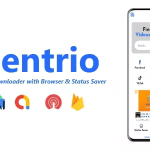 Centrio video downloader with browser status saver admob firebase .png