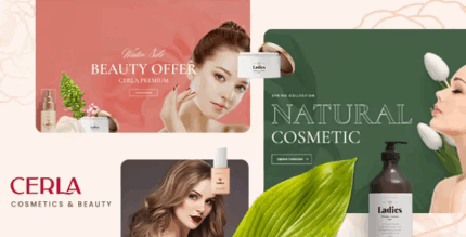 Cerla cosmetics woocommerce wordpress theme codermarket.png