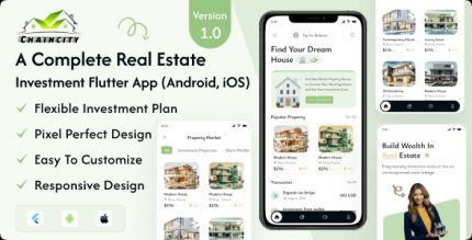 Chaincity real estate investment flutter app android ios codermarket.jpg