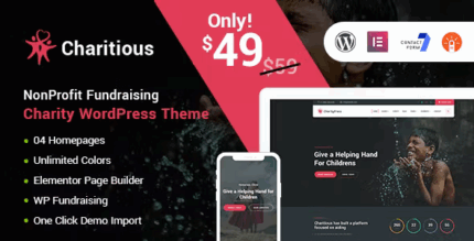 Charitious nonprofit fundraising charity wordpress theme codermarket.png