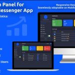 Chat admin panel for flutter chat messenger app web version codermarket.jpg
