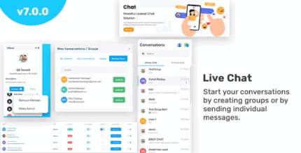 Chat laravel chat app private group chat real time chat codermarket.png