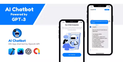 Chatgpt ai chatbot ios app source code codermarket.png