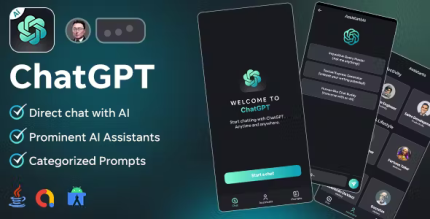 Chatgpt app assistantai android java app admob ads codermarket.png