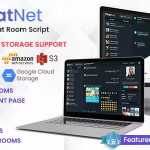 Chatnet php chat room private chat script codermarket.png