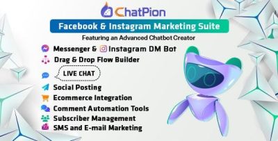 Chatpion facebook instagram chatbot ecommerce sms email social media.jpeg