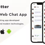 Chatter mobile web chat app codermarket.png