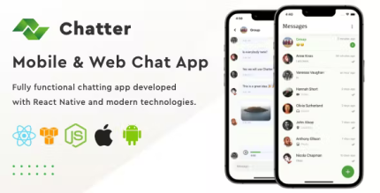 Chatter mobile web chat app codermarket.png