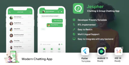 Chatting group chatting android chatting ios app template flutter 2 .png