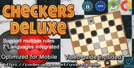 Checkers deluxe admob gdpr android studio codermarket.png