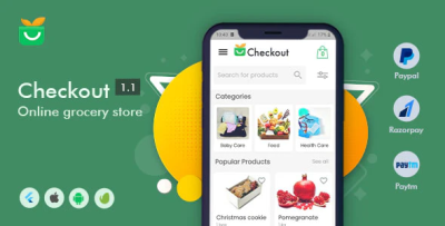 Checkout online grocery store codermarket.png