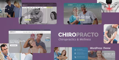 Chiropracto physical therapy wordpress theme codermarket.png