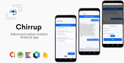 Chirrup chatgpt native android app codermarket.png