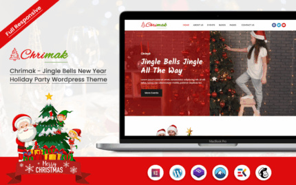 Chrimak jingle bells new year holiday party wordpress theme.png