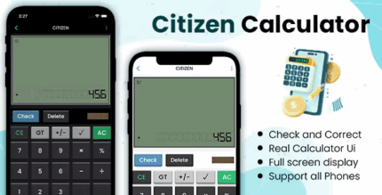 Citizen calculator ios swift xcode admob codermarket.png