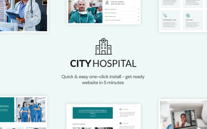 City hospital health medical elementor wordpress theme.png