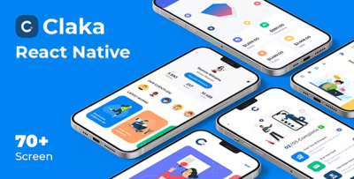 Claka ui kit react native app codermarket.png