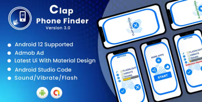 Clap phone finder find my phone by clap android app with admob ads .png